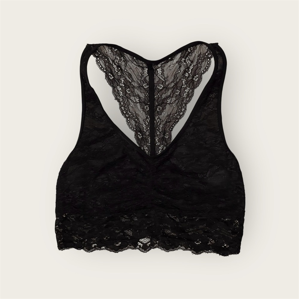 Trillium Black Lace Bralette